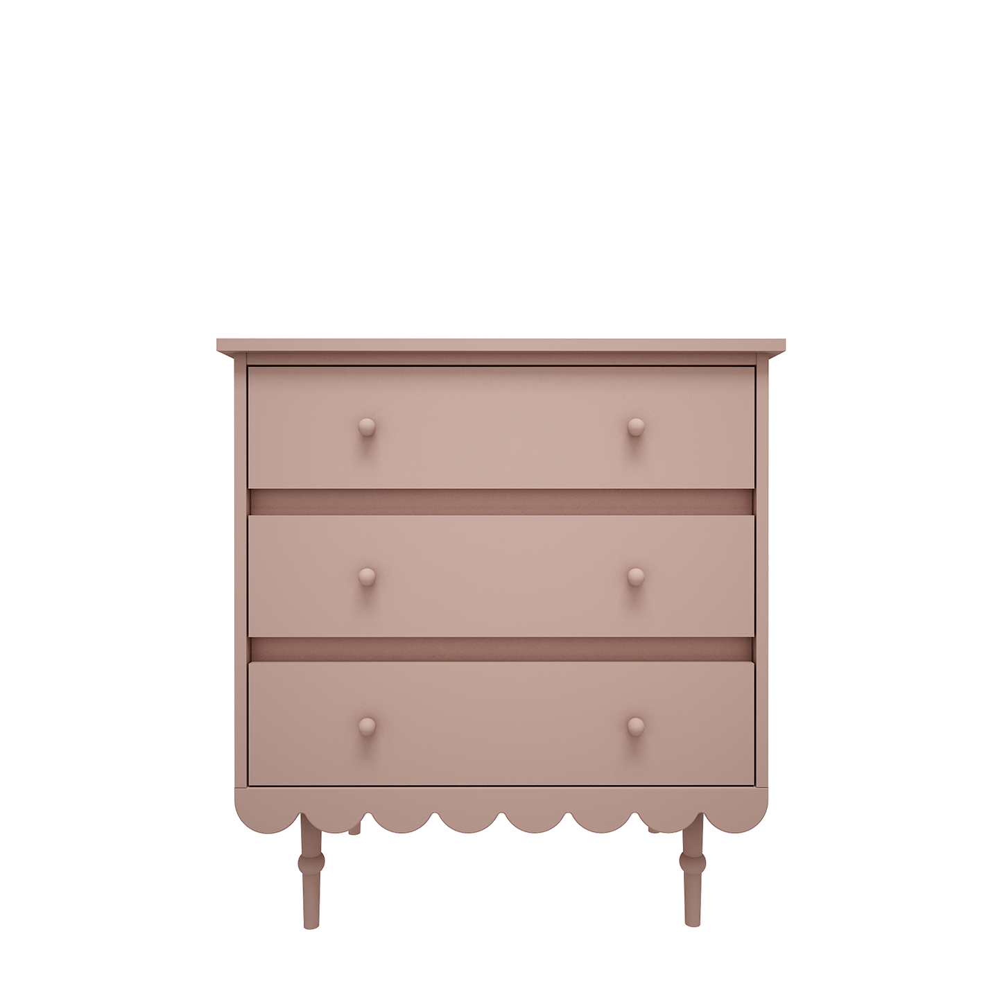 Chest of drawers 'Babushka' Pink