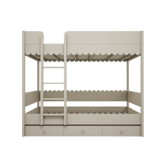 BABUSHKA – Stapelbed met lade in olive