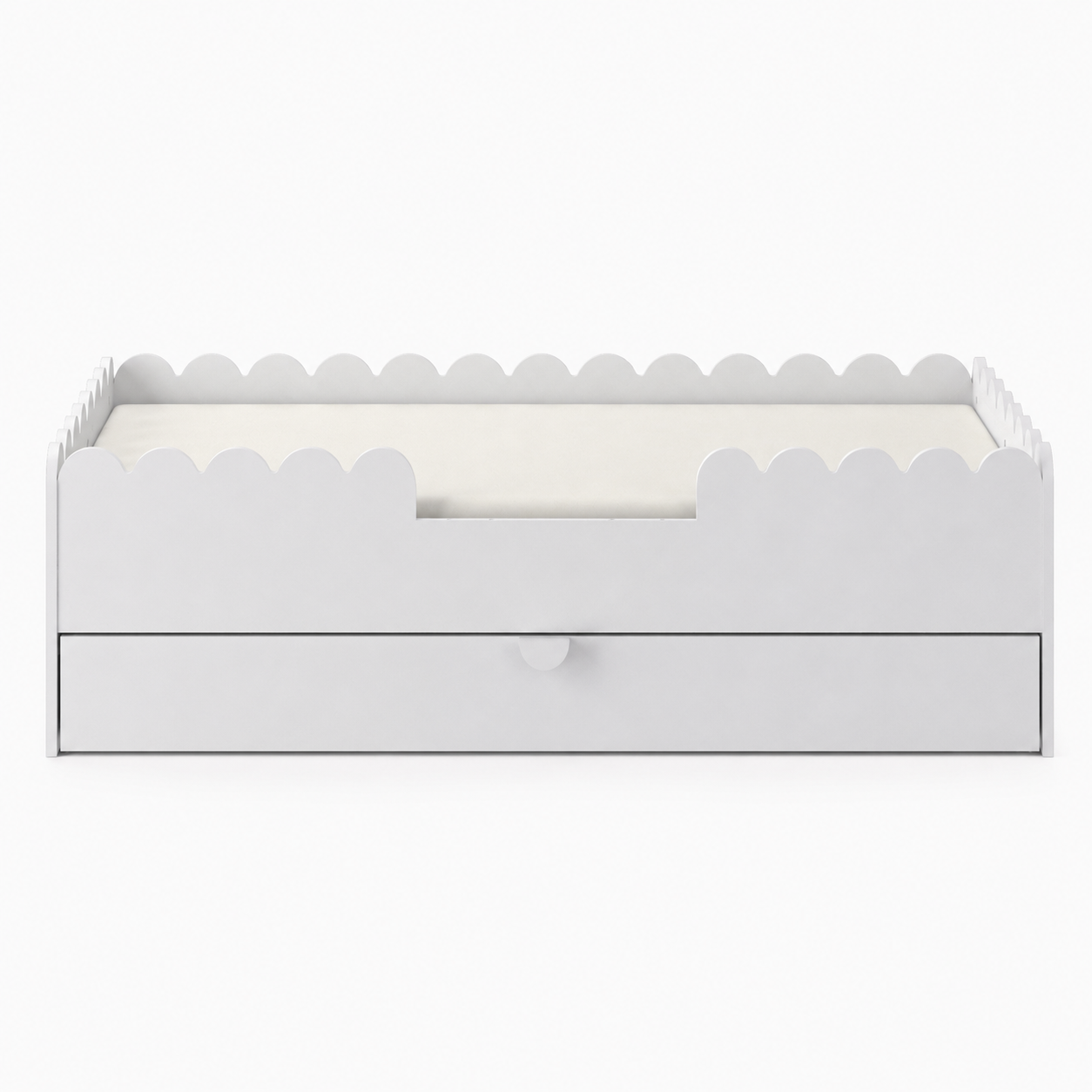 Nomi Montessori Snow white bed met lade, 80 × 160 cm