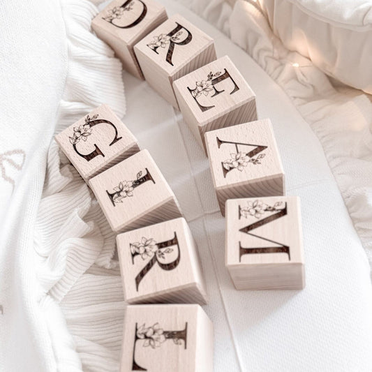 Bloc(s) de lettres en bois