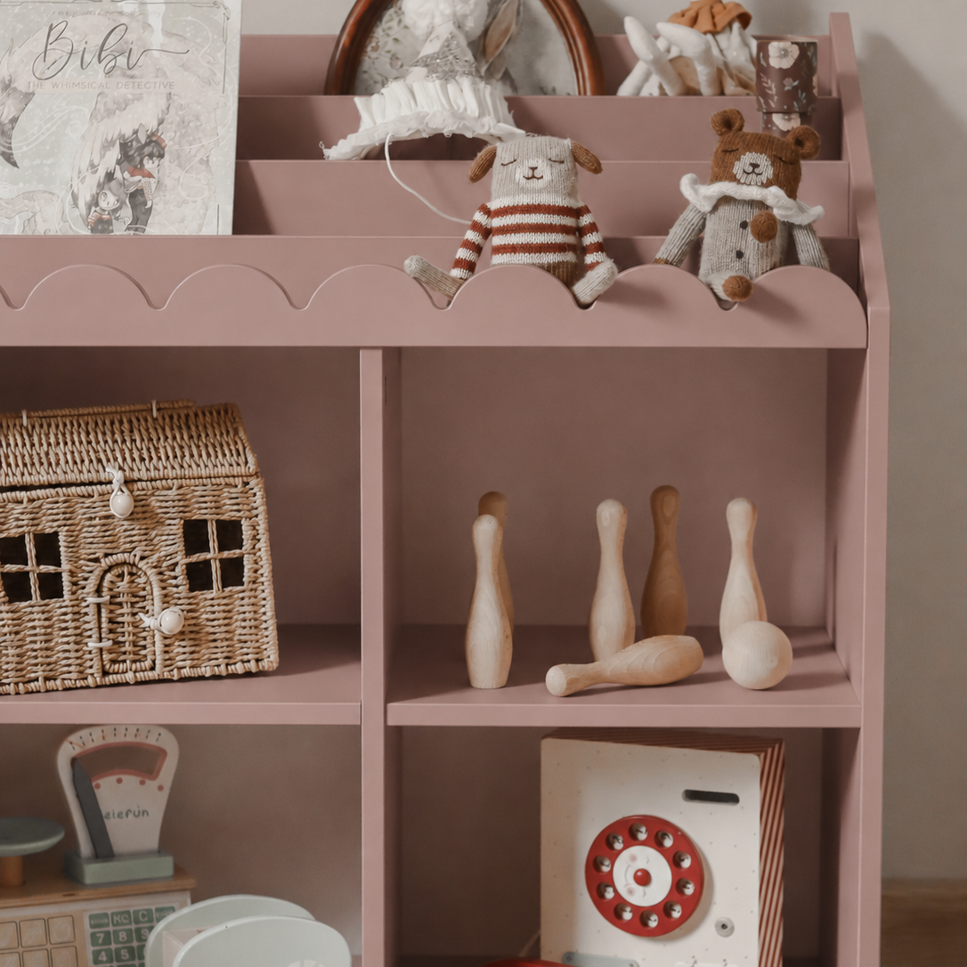 Nomi Montessori Vintage Rose - boekenkast