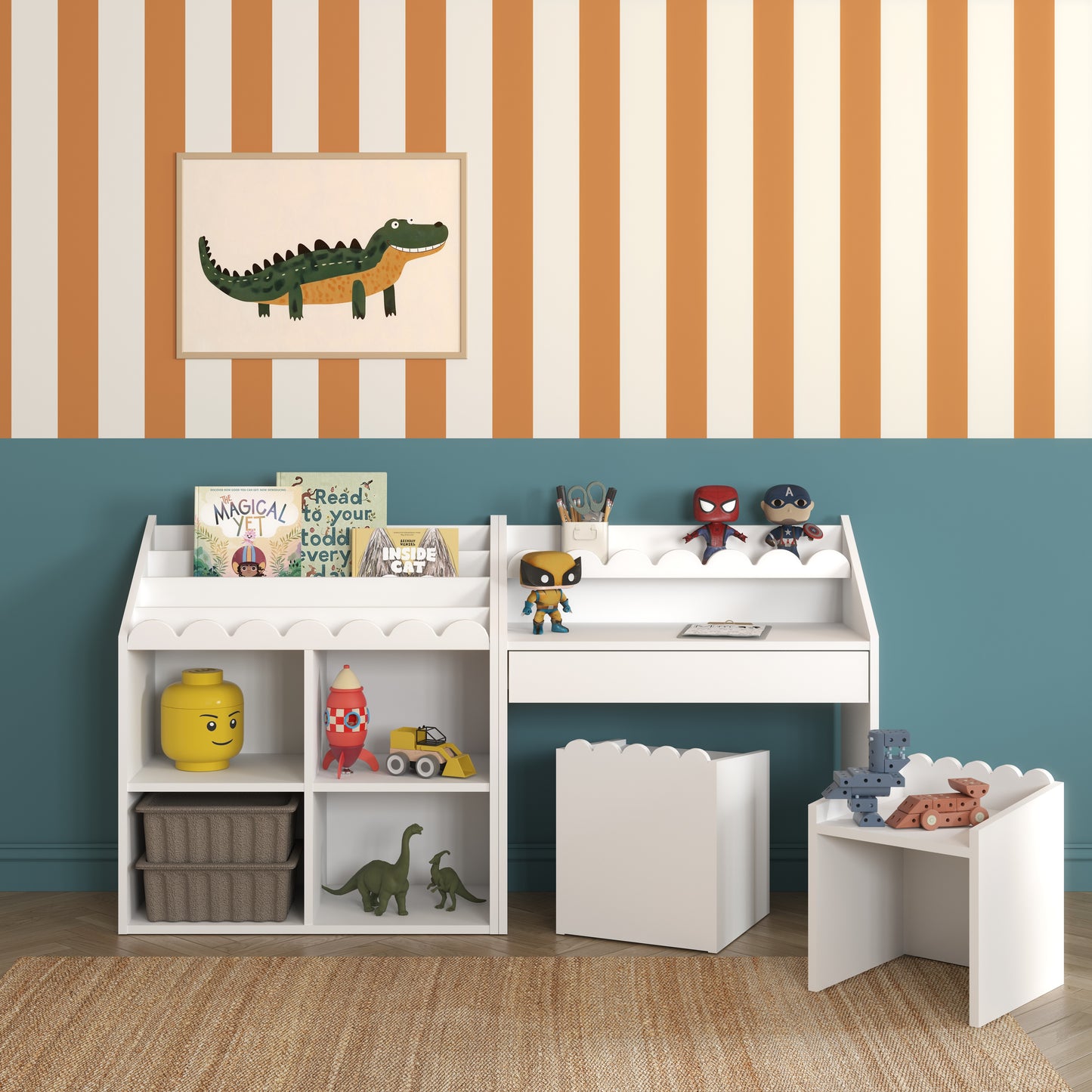 Nomi Montessori Snow white - boekenkast