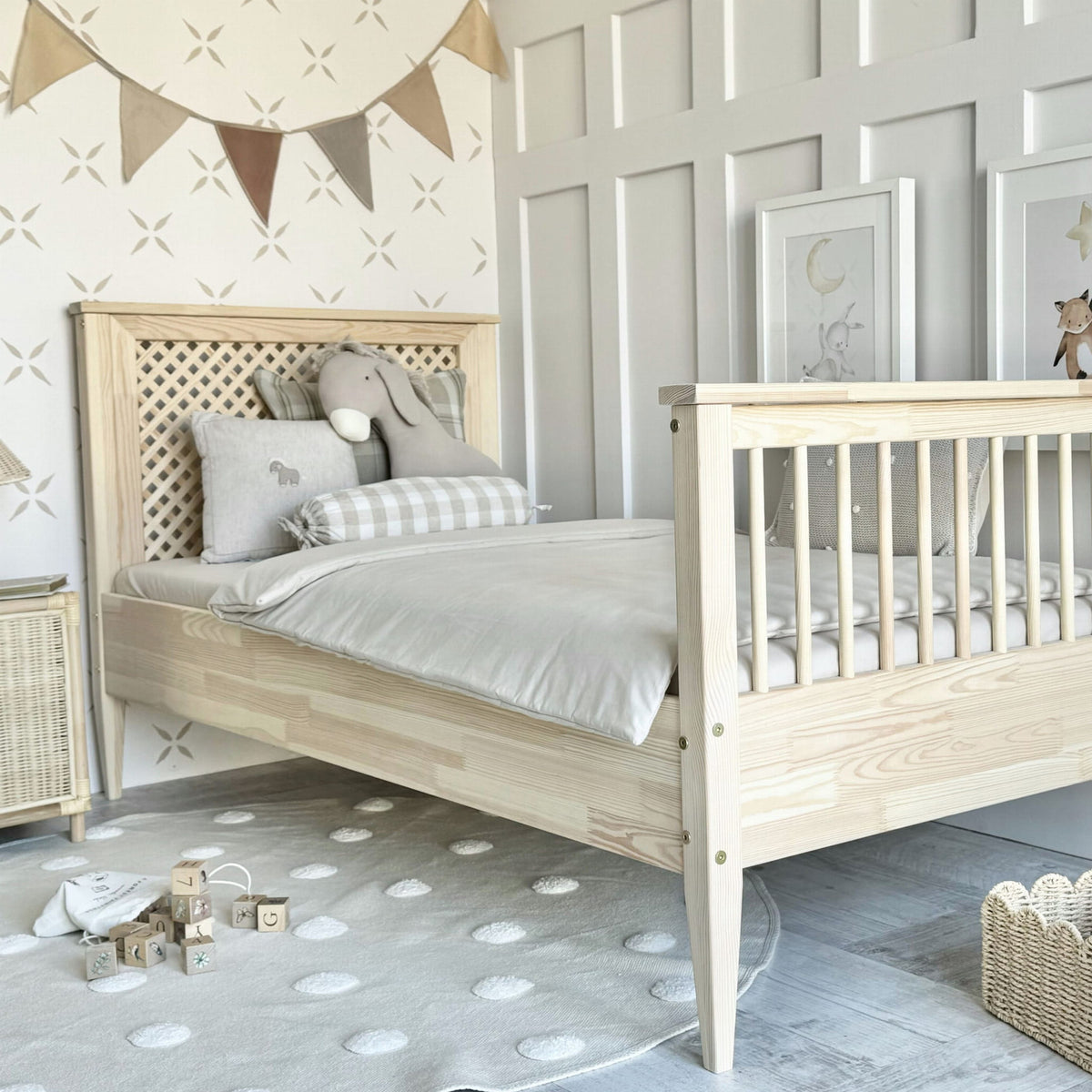 Bed Nala boho Naturel