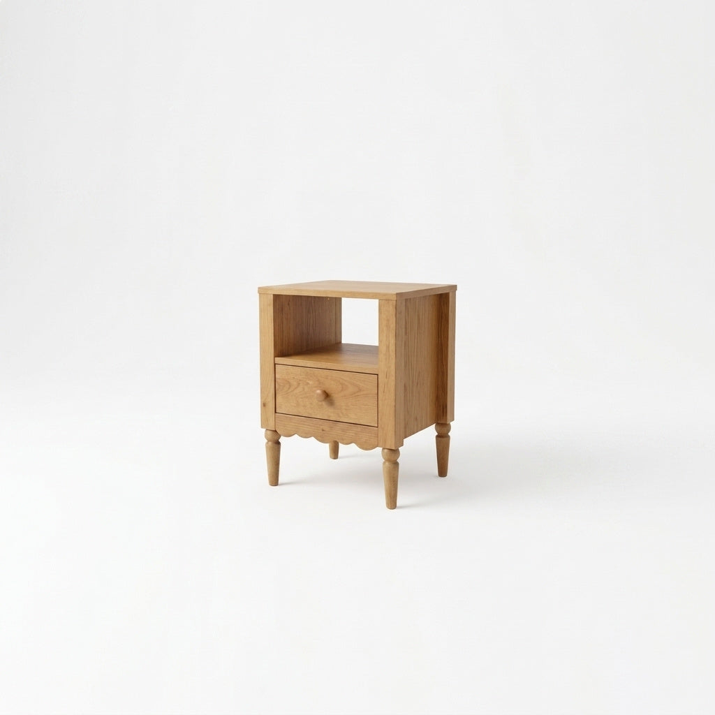 Nachtkastje Vintage oak- Cloud frills