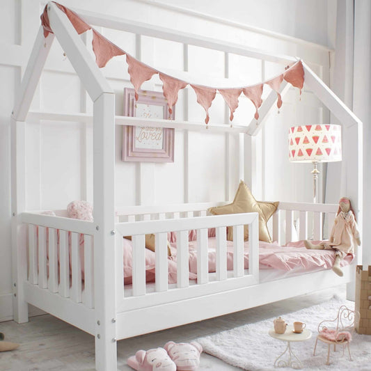 Fast delivery-Bed , Benoire White 160/80cm