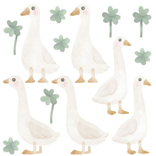 Sticker mural Goose Boho