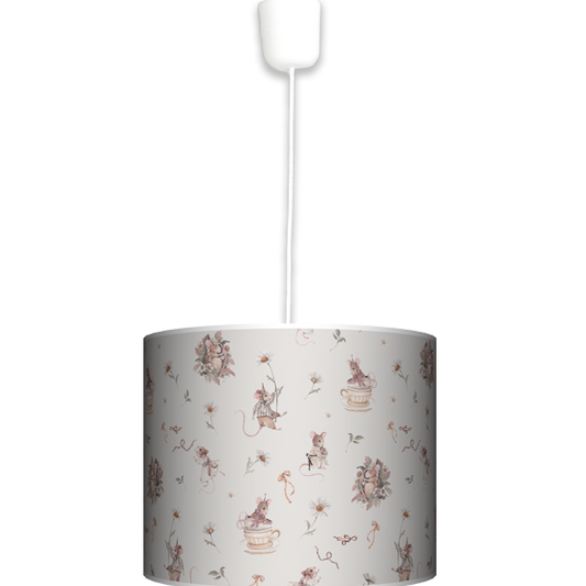 Hanglamp Mice & Daisies- Beige