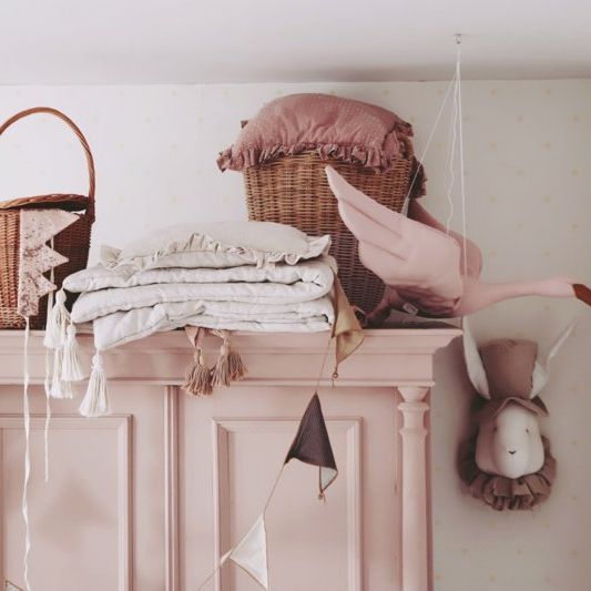 Ooievaar, Powder-Pink