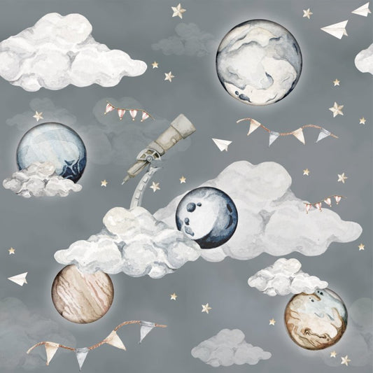 Magic Planets ' Behang