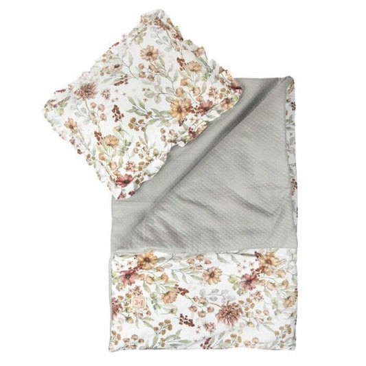 Coco Flower - quilt met kussen -75 x 100cm, 30 x 40cm