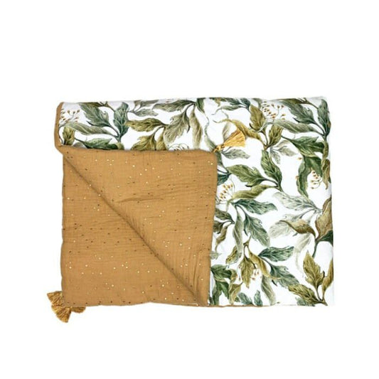Babydeken 100 x 78 cm met kwastjes- Amazonia