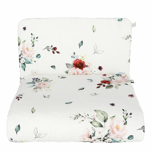 Vintage Roses- quilt met kussen -75 x 100cm, 30 x 40cm