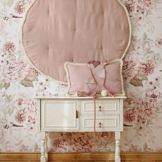 " Cozy & Soft" (Speel)kleed Pink & Peony- Tweezijdig