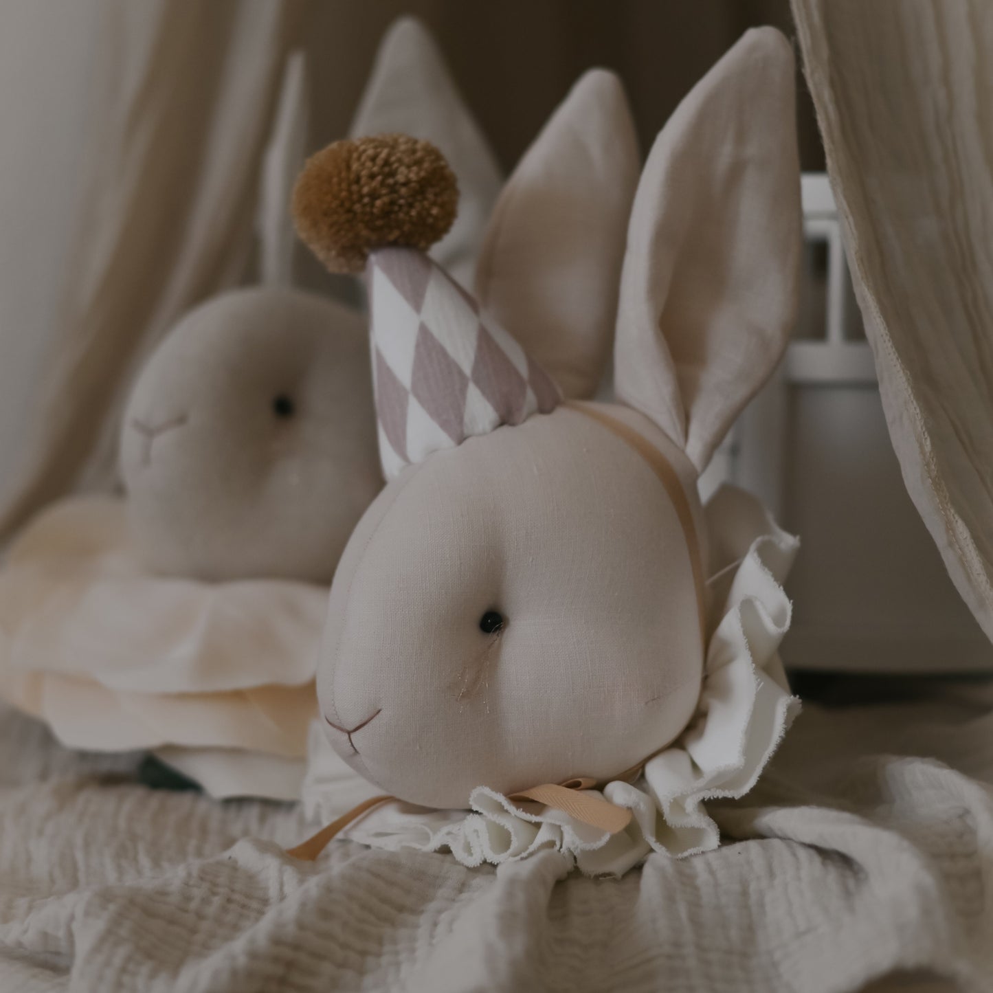 Lapin Fleur Ivoire