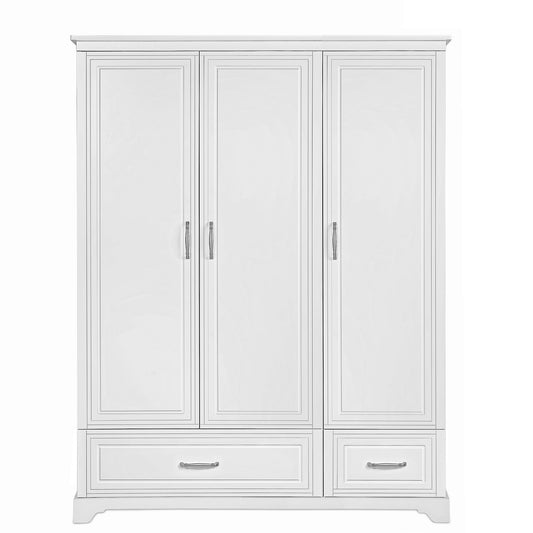 3-door wardrobe Mare - White