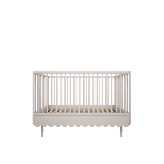 Ledikant en junior bed in 1 Babushka - White