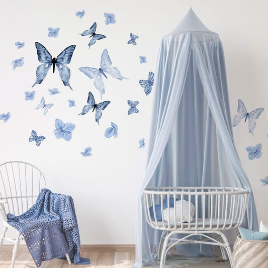 Butterfly Luna - Wandsticker