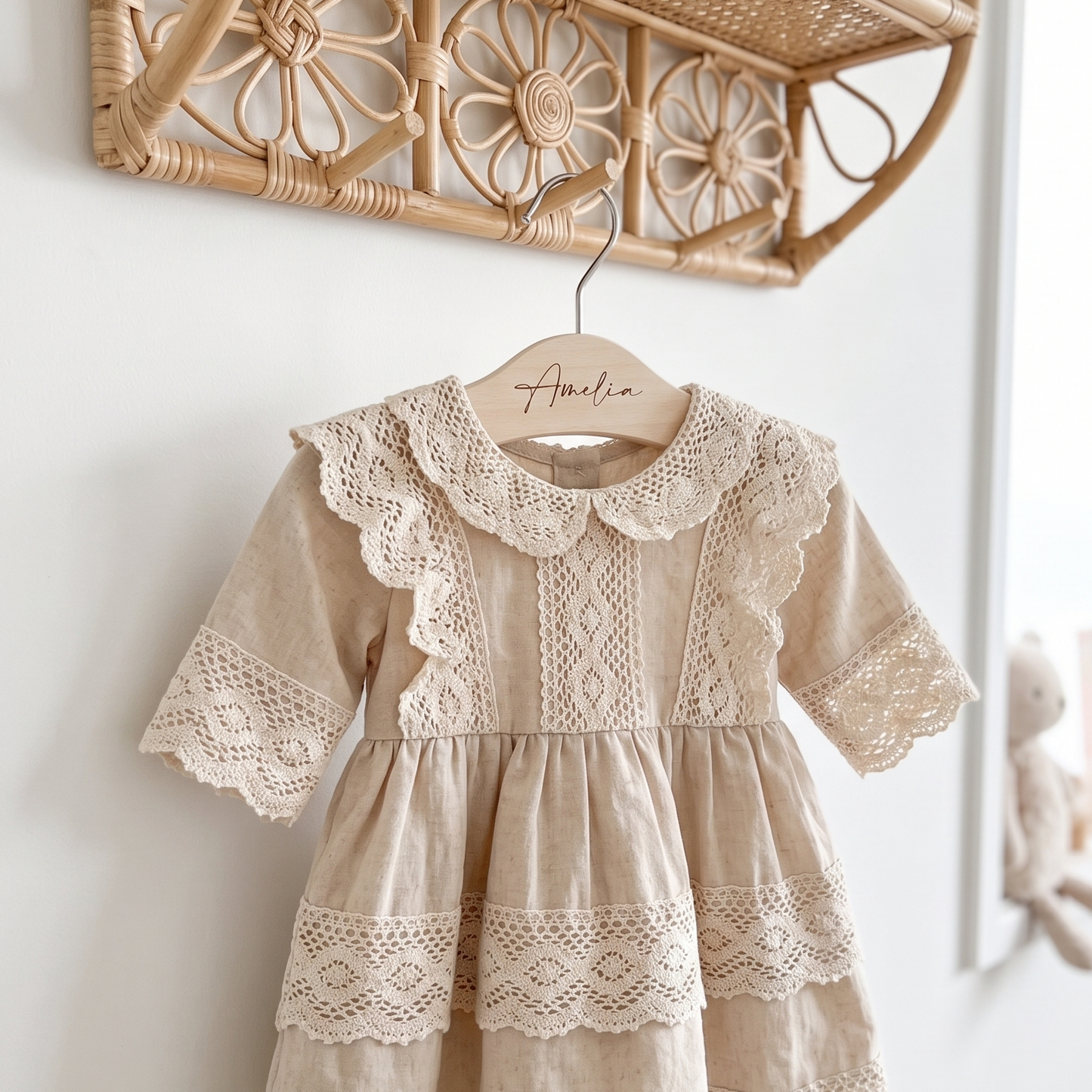 Personalised clothing hanger
