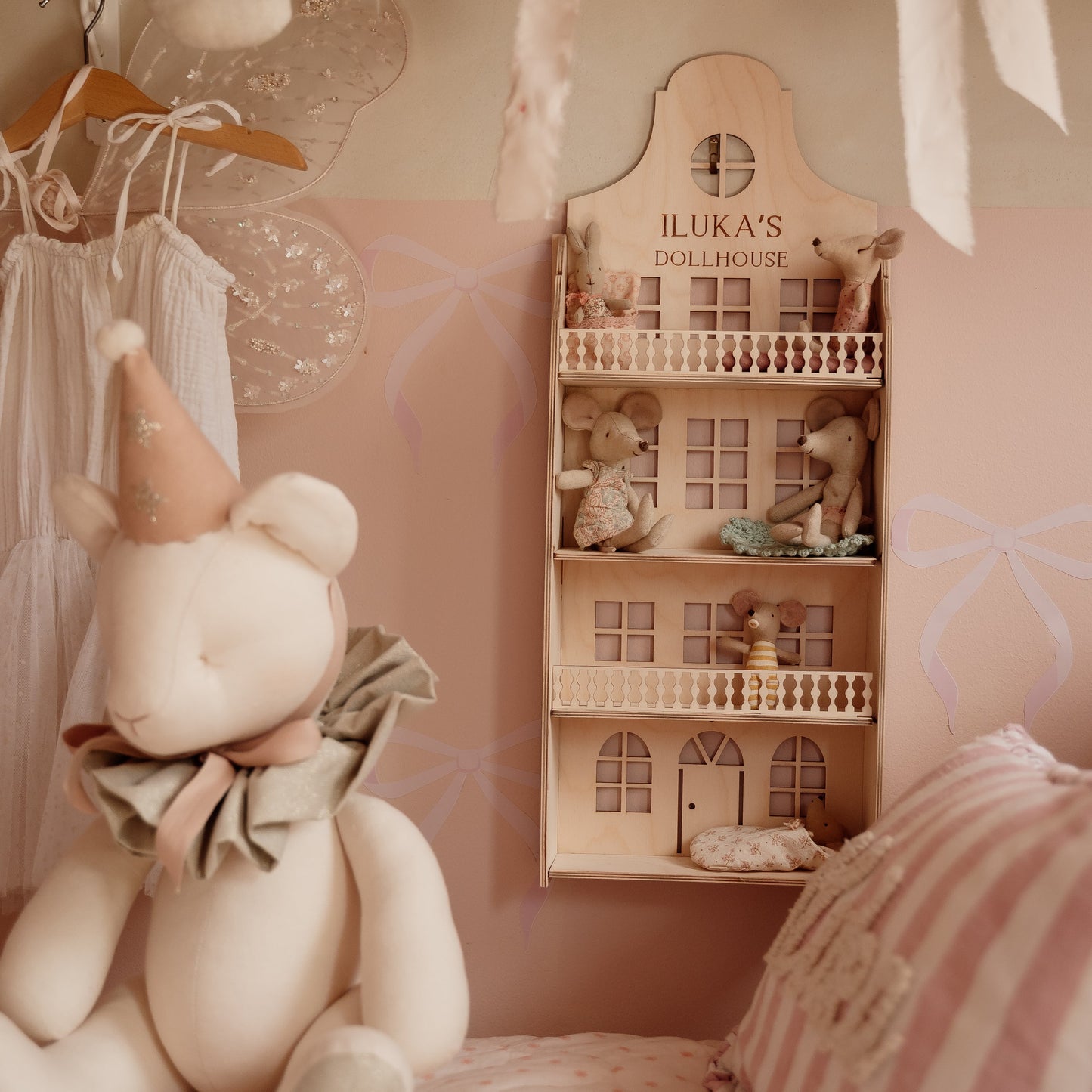 Maison de poupée Juliette personnalisable