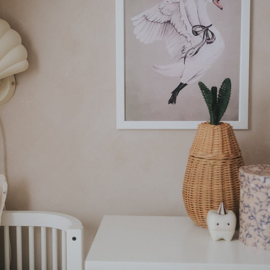 Poster A3+ lijst-Flying Swan