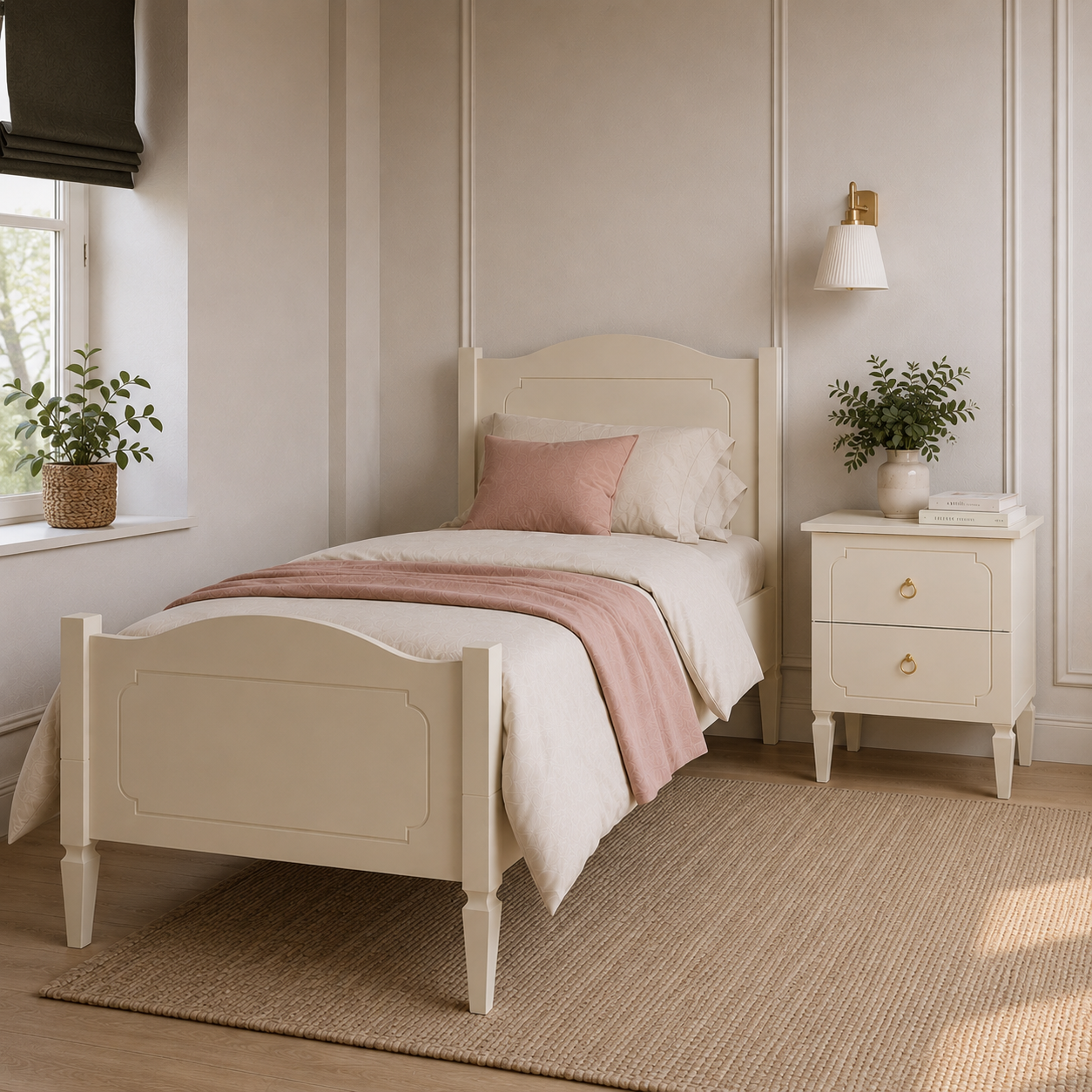 Bed Royalty 90 x 200 cm -Latte