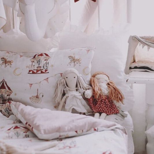 Carousel  - quilt met kussen