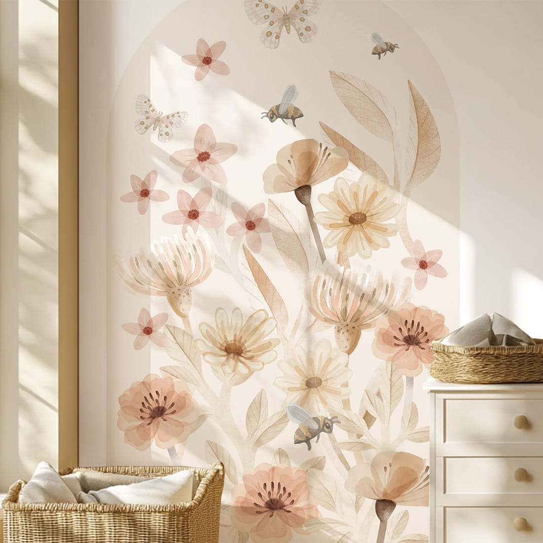 Boog sticker Meadow XL