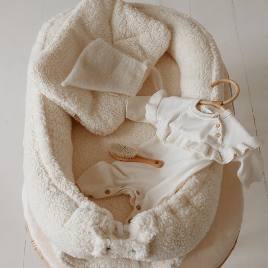 Baby nest All teddy Cream