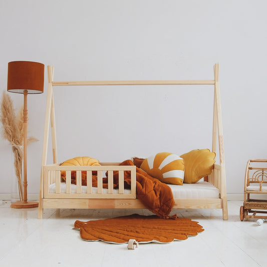 Fast delivery-Tipi Bed 'Woods', 90/190cm