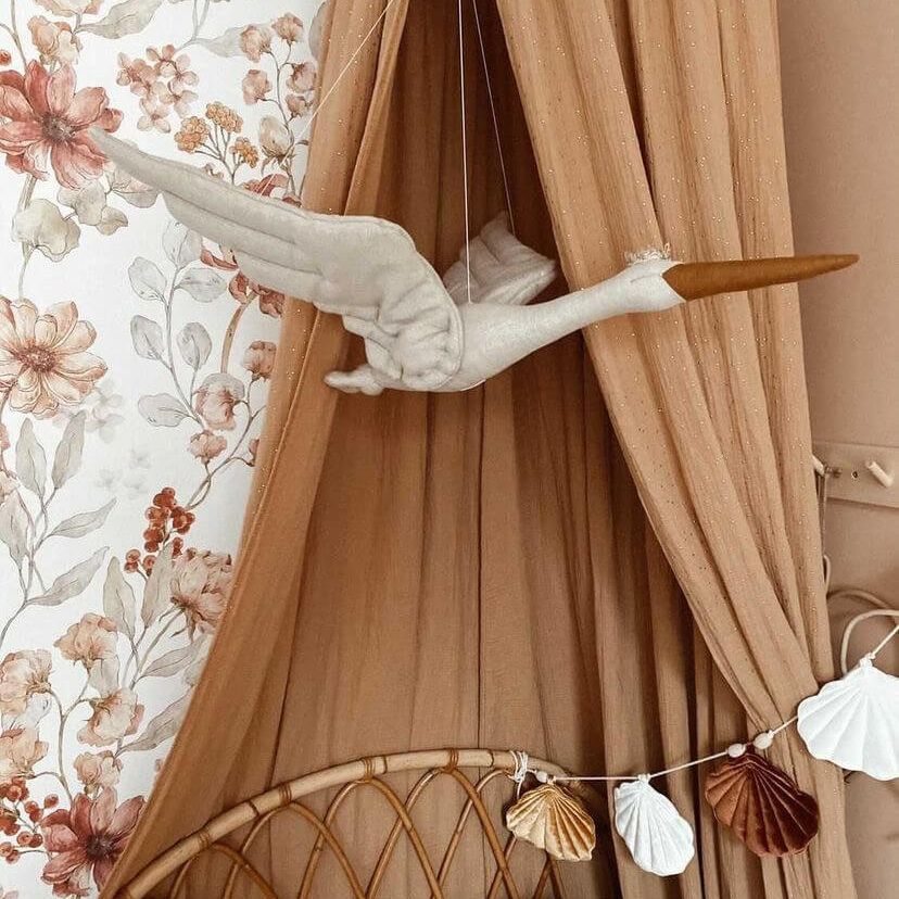 Slinger Velvet Schelp "Velvet Gold Pearl"