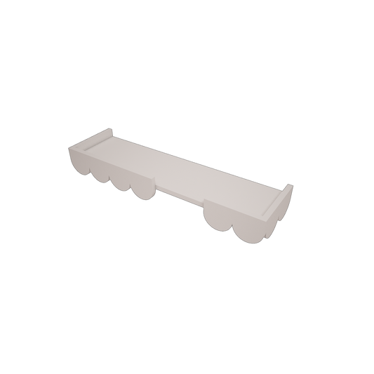 Wandplank babushka -White