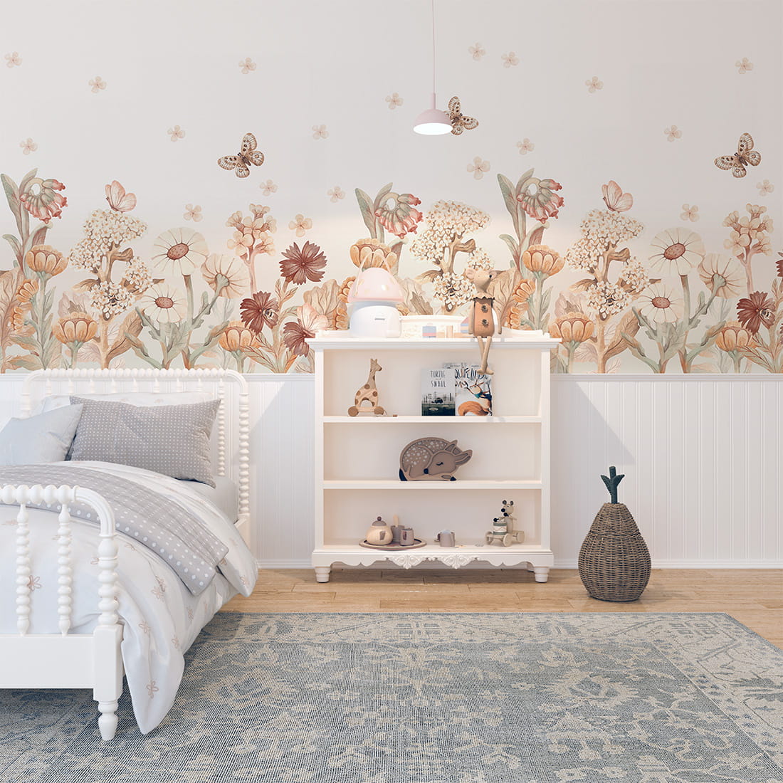 Flowers Boho -Small-Wallpaper