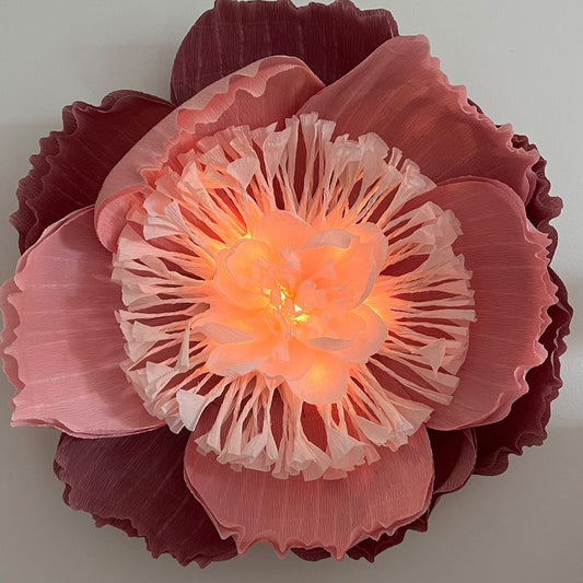 Luminous Petal wandlamp - Pink