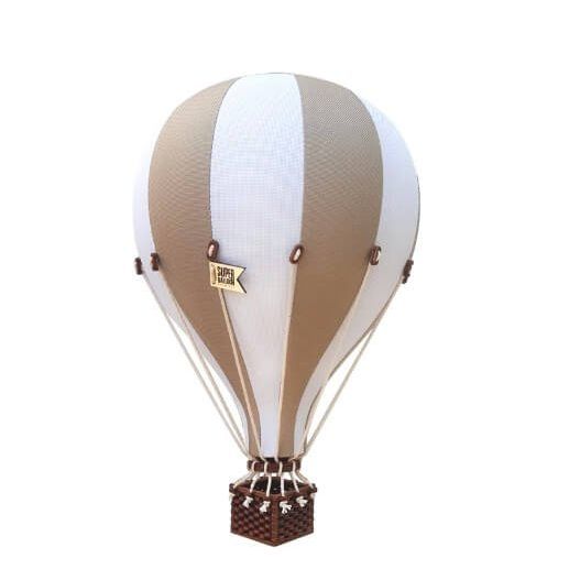 Lucht ballon- White&Gold