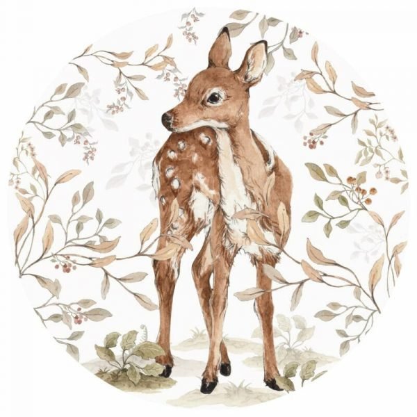 Wall Decal Deer In A Circle