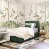Wood Family -Green- Behang - Afbeelding 2