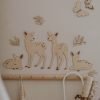 Houten herten set muurdecoratie