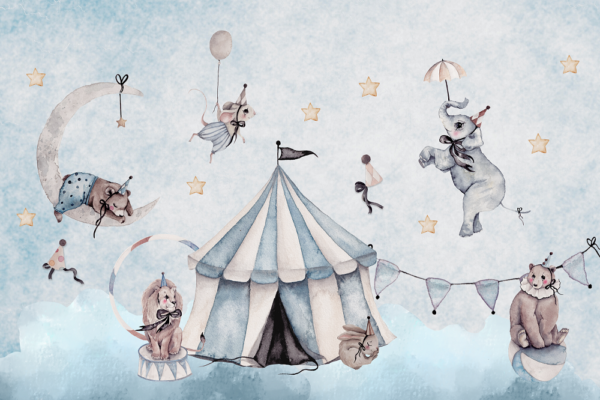 Circus leven Behang - Afbeelding 2