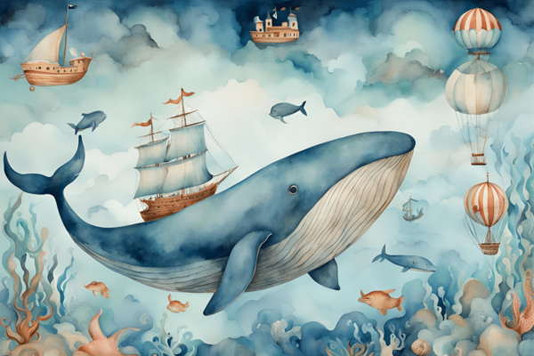 Ocean life  Behang - Afbeelding 2