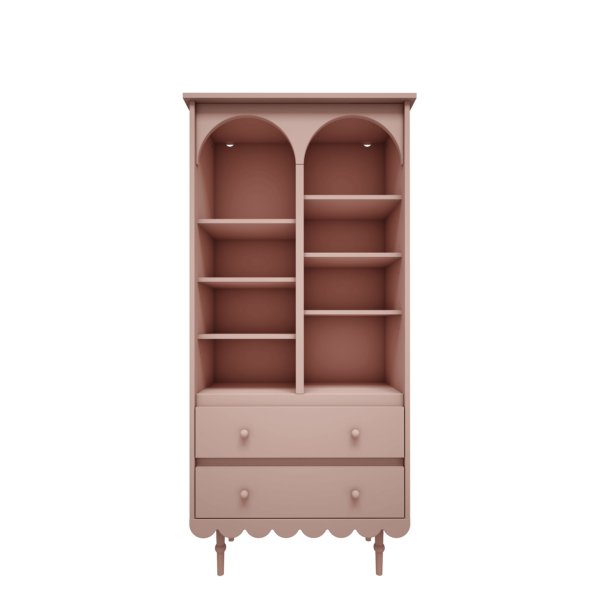 Boekenkast Large 'Babushka' - Pink