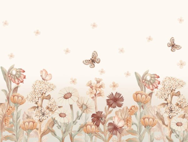 Flowers Boho -Small-Behang